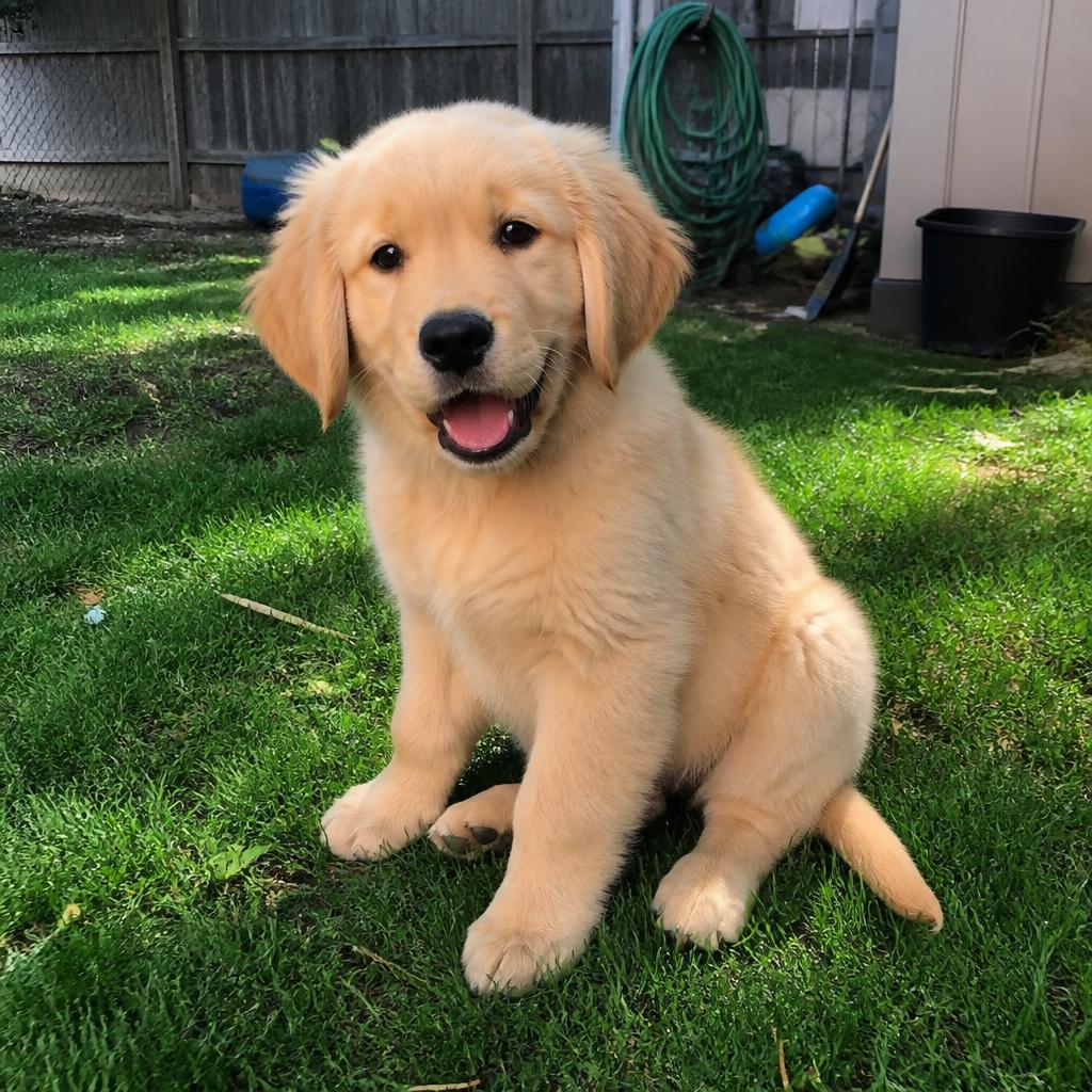 Pet photo before background removal